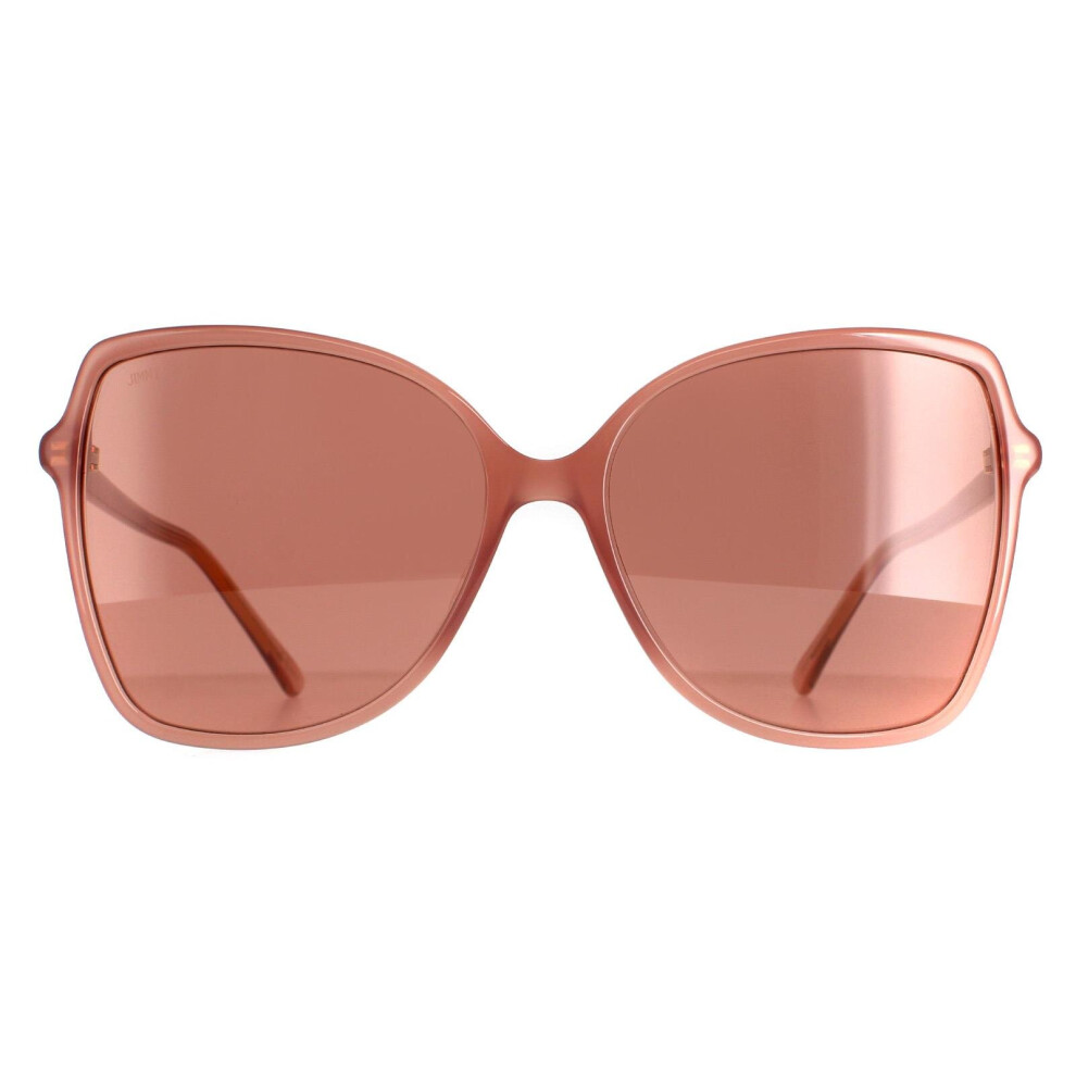 Jimmy Choo Sunglasses FEDE/S FWM 4S Nude  Burgundy
