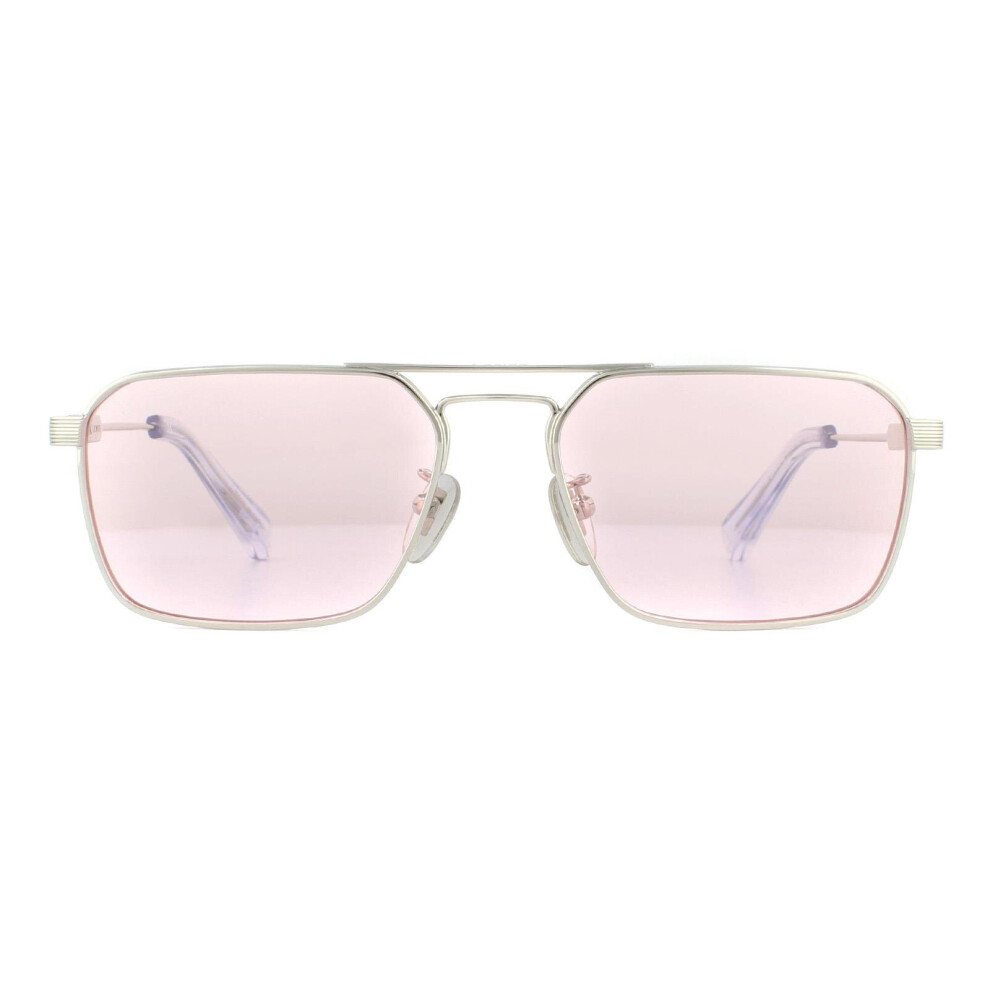 Police Sunglasses Spla23 Lewis Hamilton 0579 Shiny Palladium Pink 57Mm Pink,Silver