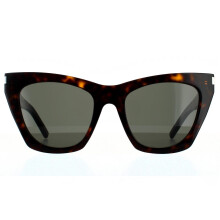 Saint Laurent Sunglasses SL 214 KATE 006 Havana Grey