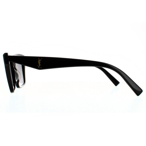 Yves Saint Laurent Saint Laurent Sunglasses SL M104 001 Shiny Black Grey Gradient 2