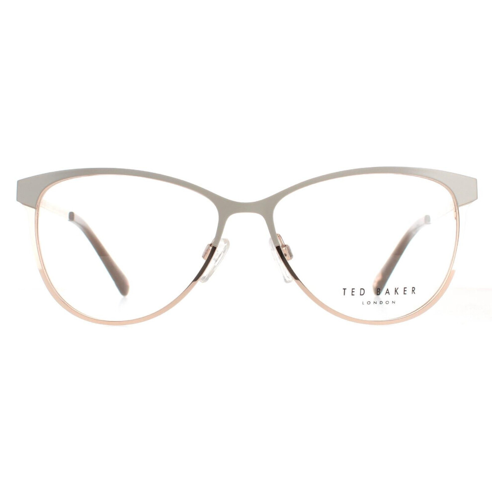 Ted Baker Glasses Frames TB2255 Aure 905 Grey and Rose Gold Women