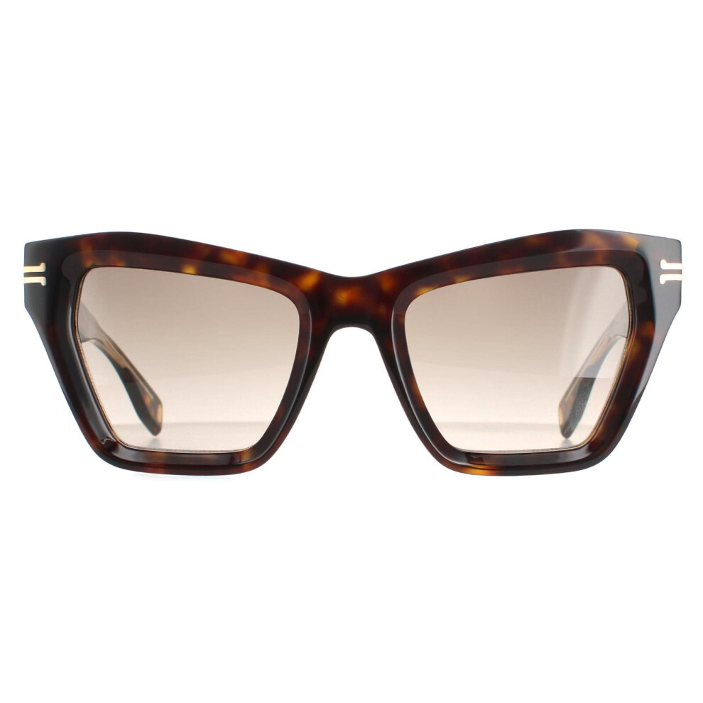 Marc Jacobs Sunglasses Mj 1001/S Krz Ha Havana Crystal Gradient Brown