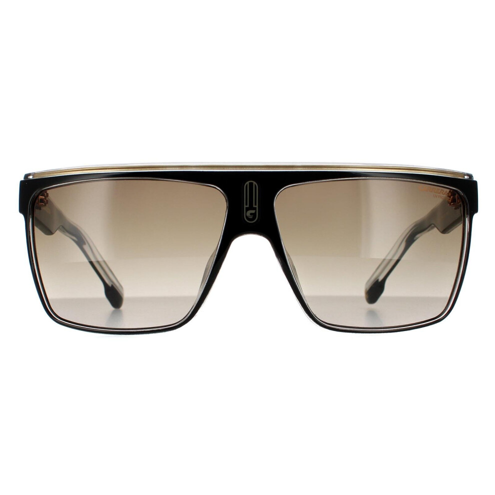 Carrera Sunglasses 22/N 2M2 Ha Black Gold Brown Gradient Black,Brown,Gold