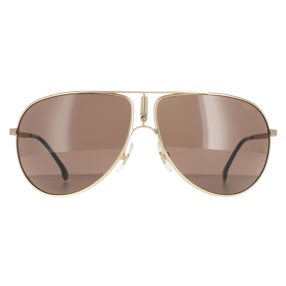 Carrera Sunglasses Gipsy 65 Aoz 70 Matte Gold Brown Brown,Gold