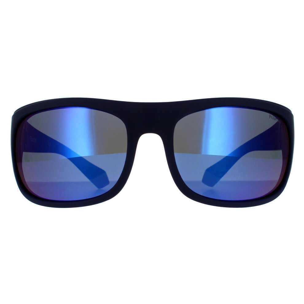 Polaroid Sunglasses PLD 2125/S XW0 5X Blue Grey Blue Mirror Polarized