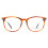 Ted Baker Ted Baker Glasses Frames TB8219 Archer 351 Cognac Horn Men 1