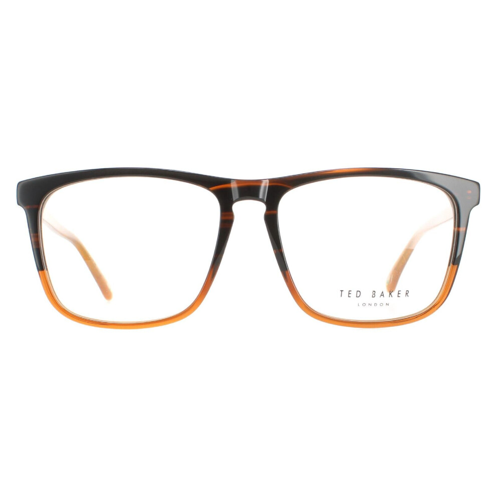 Ted Baker Glasses Frames TB8229 Cornell 156 Brown Horn Men