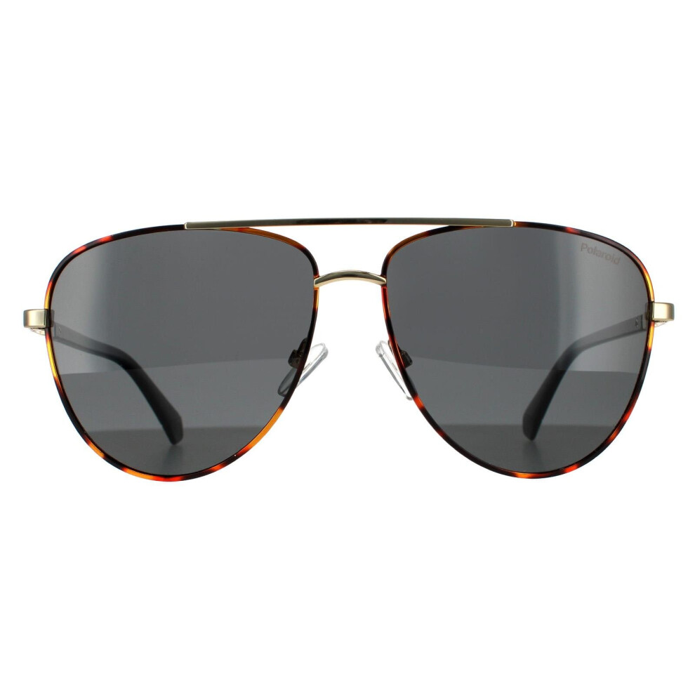 Polaroid Sunglasses Pld 4126/S 06J M9 Gold Havana Grey Polarized Gold,Grey