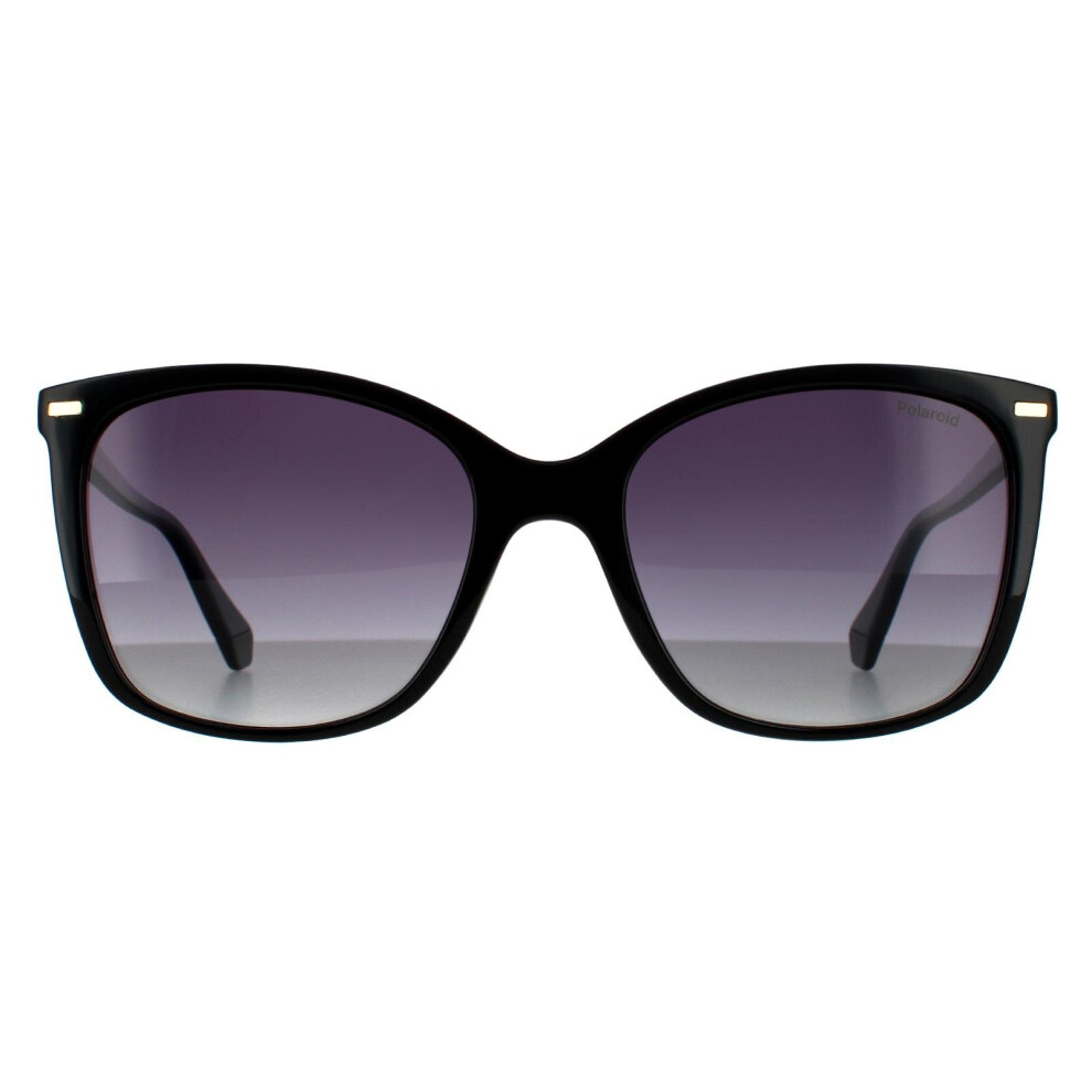 Polaroid Sunglasses Pld 4108/S 807 Wj Black Grey Gradient Polarized Black,Grey