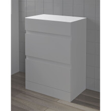 600mm White Gloss Top Board