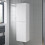 Bathroom Cabinet Flat Pack Gloss White Wall Hung Tall 350 x 250mm 1