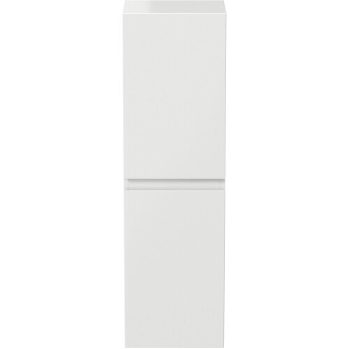 Bathroom Cabinet Flat Pack Gloss White Wall Hung Tall 350 x 250mm 1