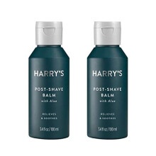 Bálsamo Aftershave Harry's para Hombre con Aloe - (2 Pack) 3.4 fl oz - Calma y Siente la Piel Después de Afeitarse