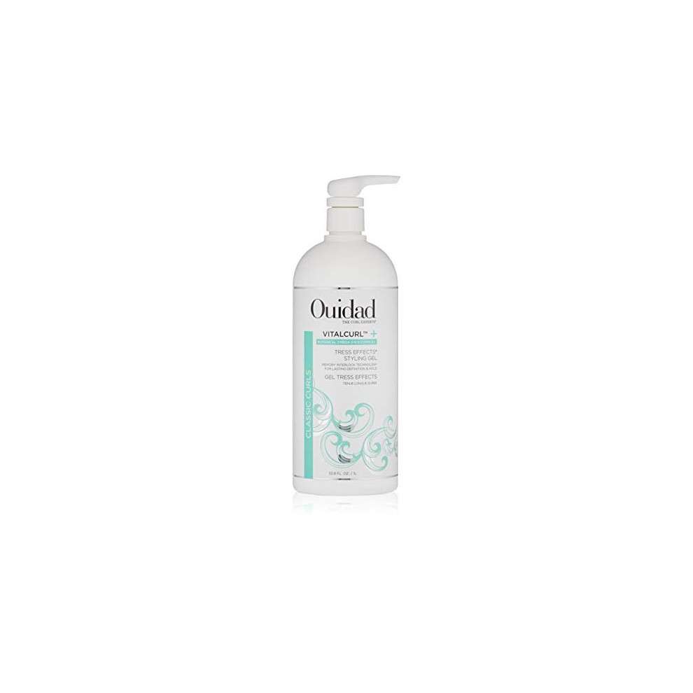 OUIDAD Vitalcurl+ Tress Effects Styling Gel, 33.8 Fl oz