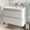 Bathroom Wall Hung Vanity Unit Wash 800 Basin Base Cabinet Drawers Storage White 1