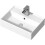 600mm Bathroom Vanity Unit Countertop Basin Rectangular Floor Standing White 6