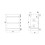 600mm Bathroom Countertop Vanity Drawer Unit Floor Standing White Gloss 3