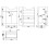 550mm Floorstanding Bathroom Vanity Unit & Basin Single Tap Hole White Gloss 5