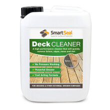 (5 Litres) SmartSeal Deck Cleaner - Powerful And Efficient Composite Decking Cleaner &amp; Fence Cleaner- No Pressure Washing Cleaner for Wood- Removes Algae Easily!