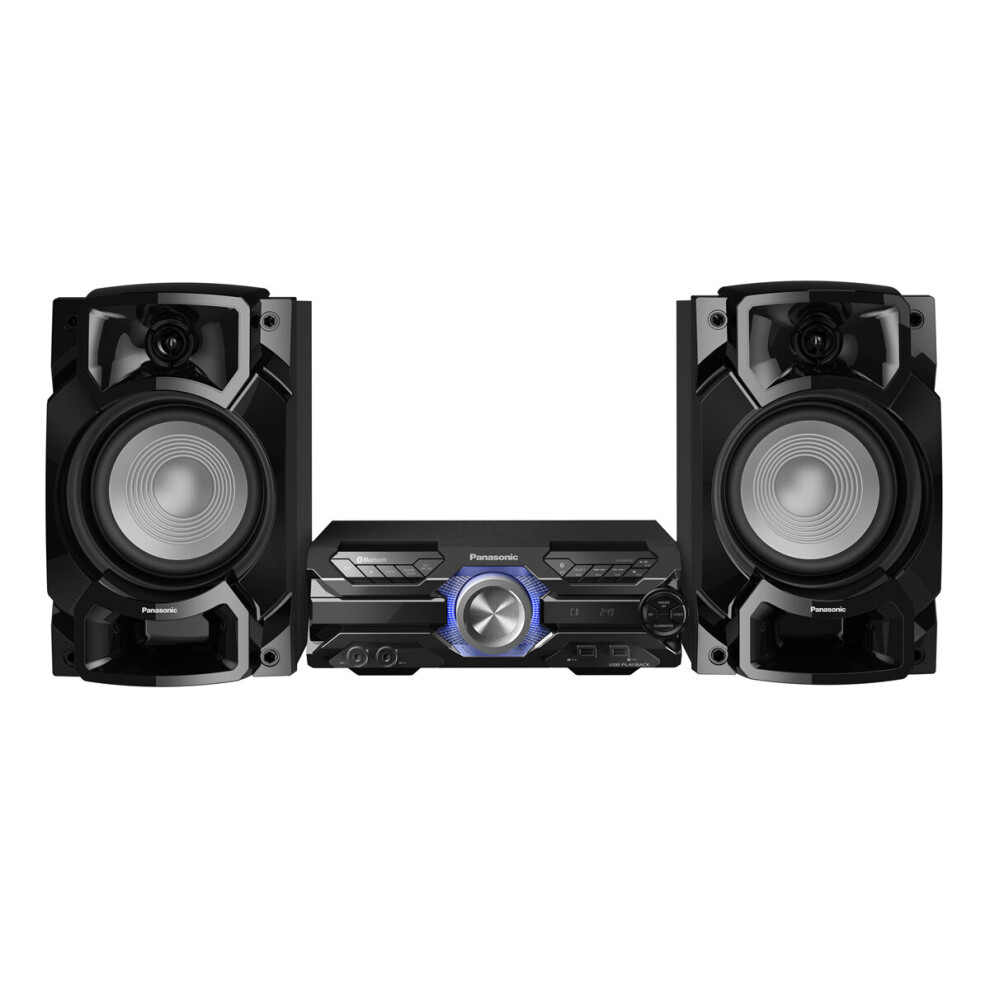 Panasonic Sc-Akx520e-K Bluetooth Megasound Party Hi-Fi System - Black 5025232889082