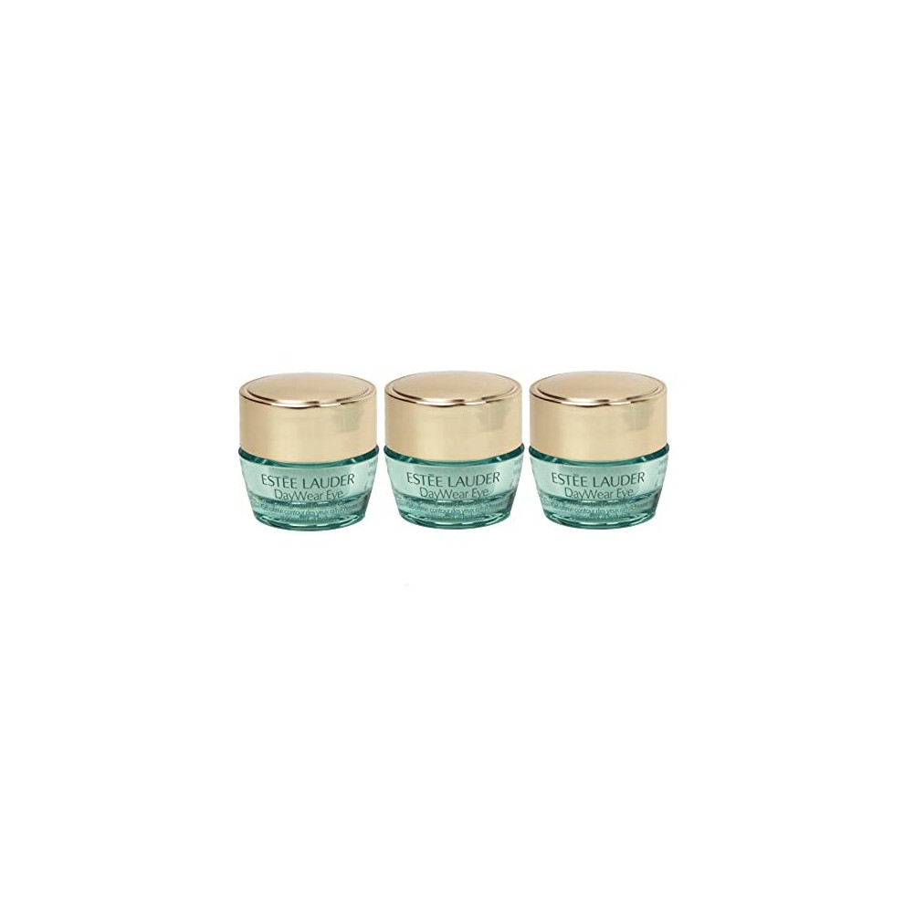 Pack of 3 x Estee Lauder DayWear Eye Cooling Anti-Oxidant Moisture Gel Creme, 0.17 oz each Smaple Size Unboxed