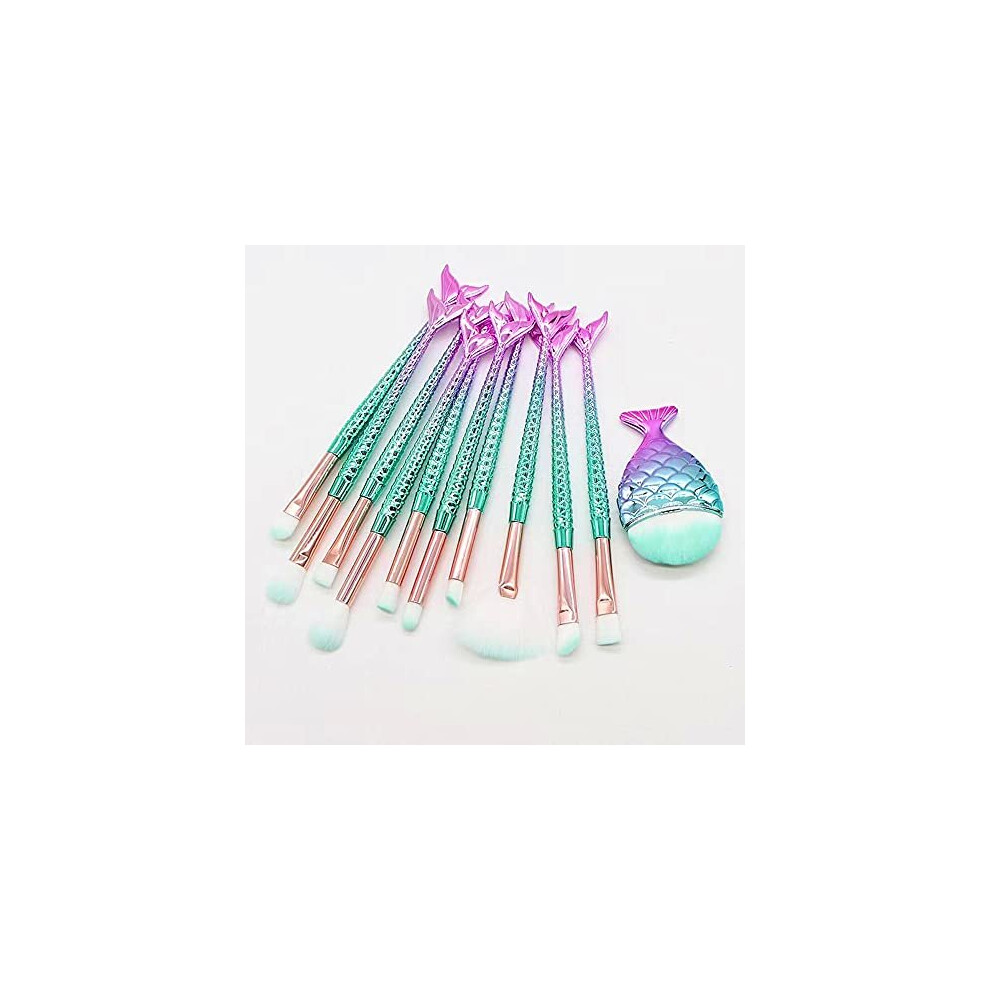 Squligt Makeup Brush Set 11Pcs Eye Makeup Brushes, Eyeshadow Concealer Eyeliner Brow Blending Brush Tool