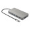 Hub USB Type C 10 en 1 vers 4K HDMI HyperDrive Gris pour MacBook Air Pro et PC 1