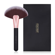 Docolor-Fcherpinsel, Finishing-Puderpinsel, Mehrzweckpinsel fr Gesicht und Krper, professionelle Hervorhebung, Rouge-Puder, Bronzer, Wangenknochen