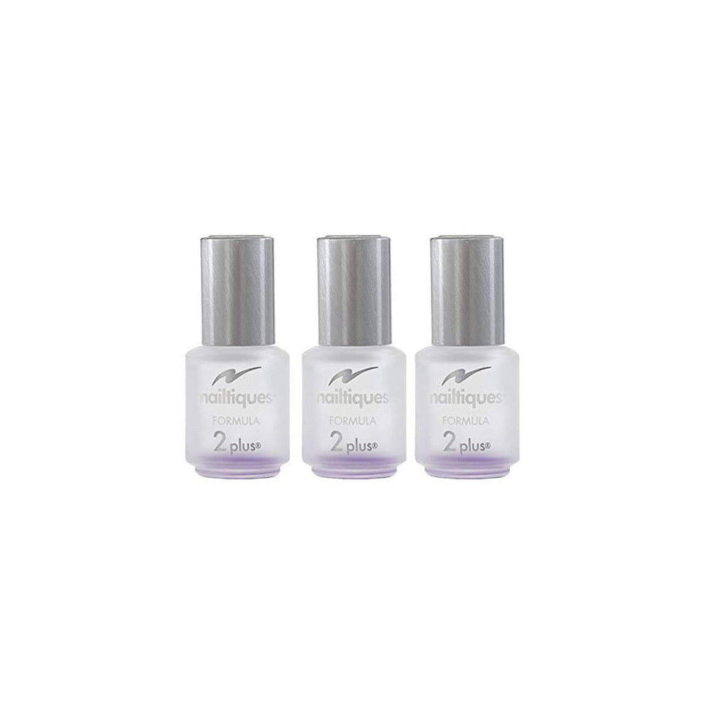 Nailtiques Nail Protein Formula 2 Plus, 0.25 Oz (Pack Of 3)