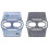 Crankbrothers Shoe Shields, Black 1