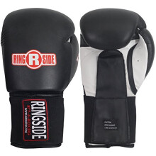 Ringside Imf Tech Sparring Elastische Boxhandschuhe (Schwarz, 16 Unzen)