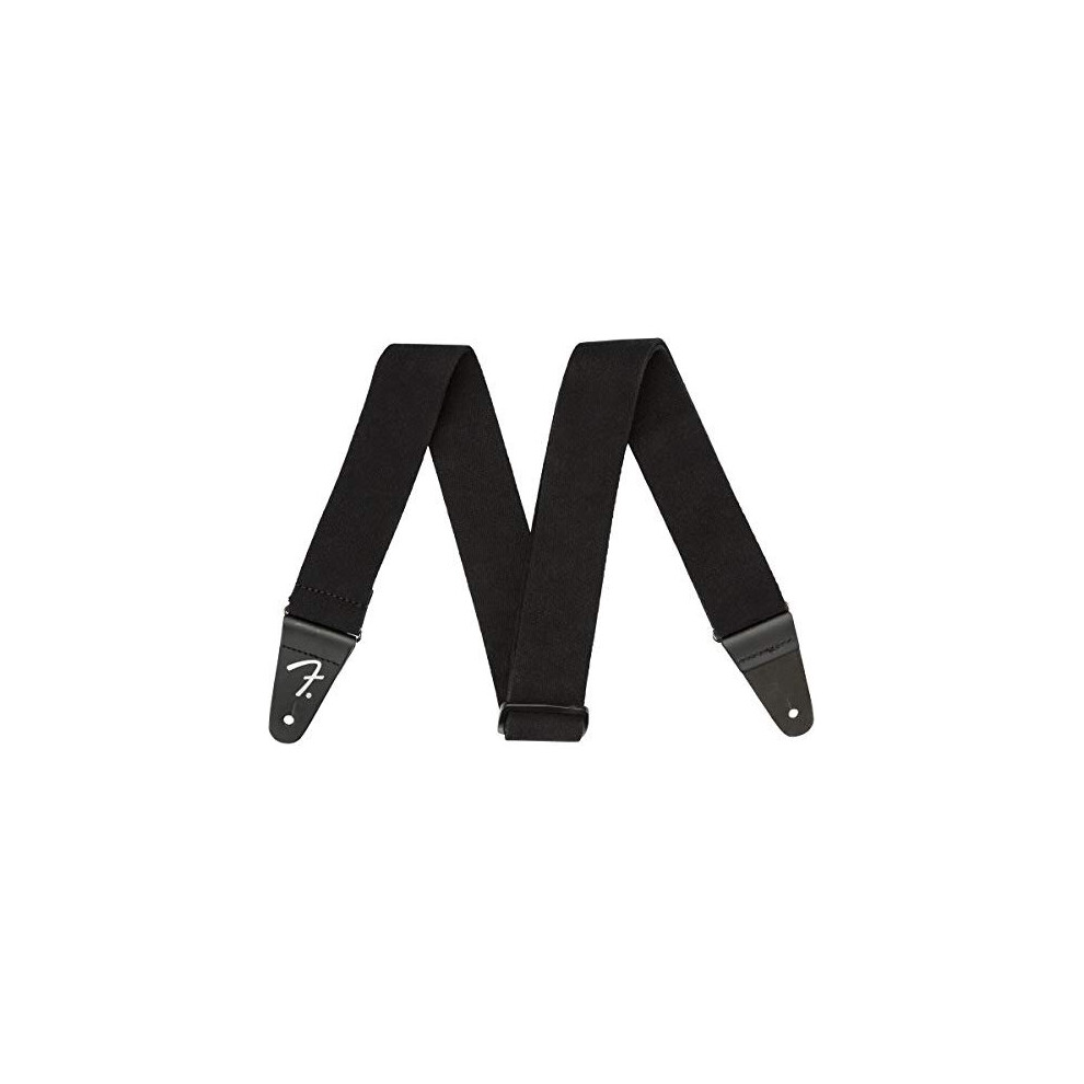 Sangle Fender Supersoft, noire 2"