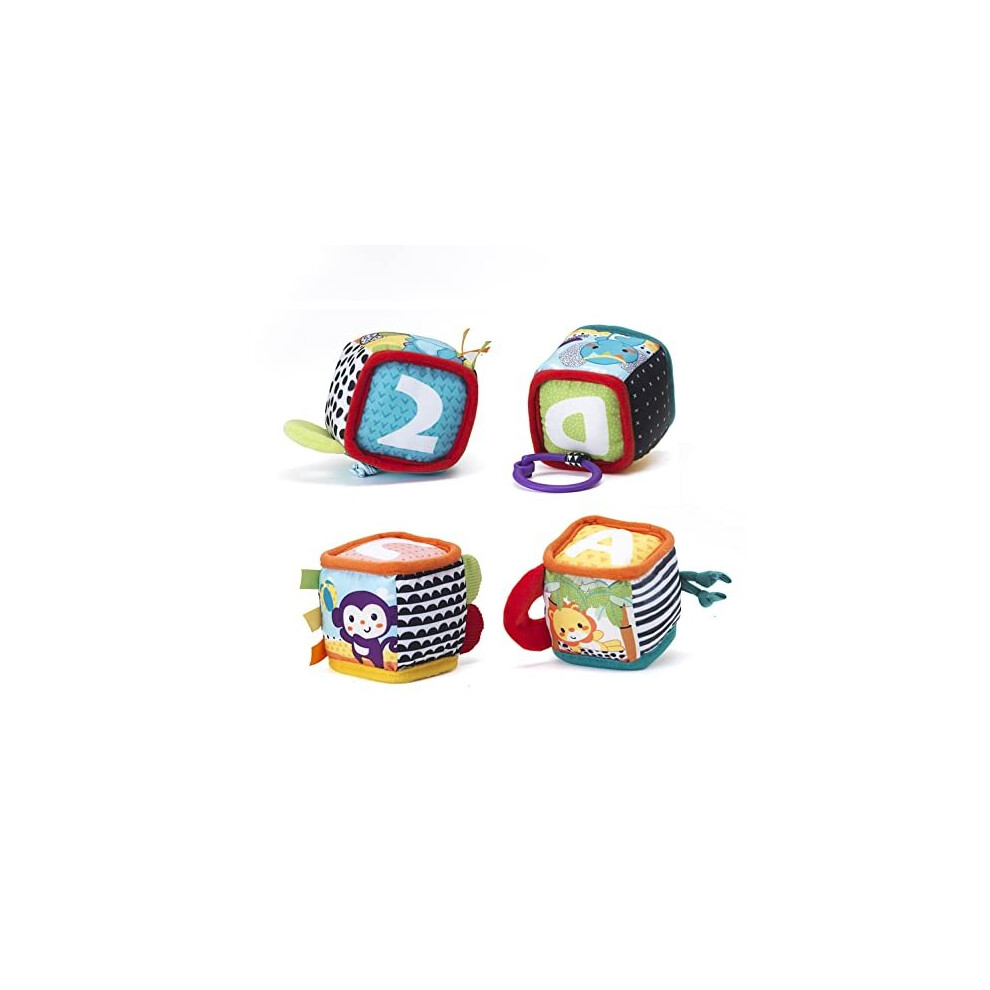 Infantino Discover and Play Soft Blocks Development Toy