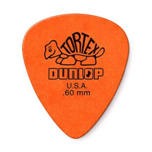 M?diator Dunlop Tortex Standard, 0,60 mm, orange, lot de 72