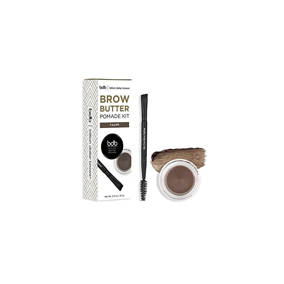 Billion Dollar Brows Butter Pomade Kit, Taupe