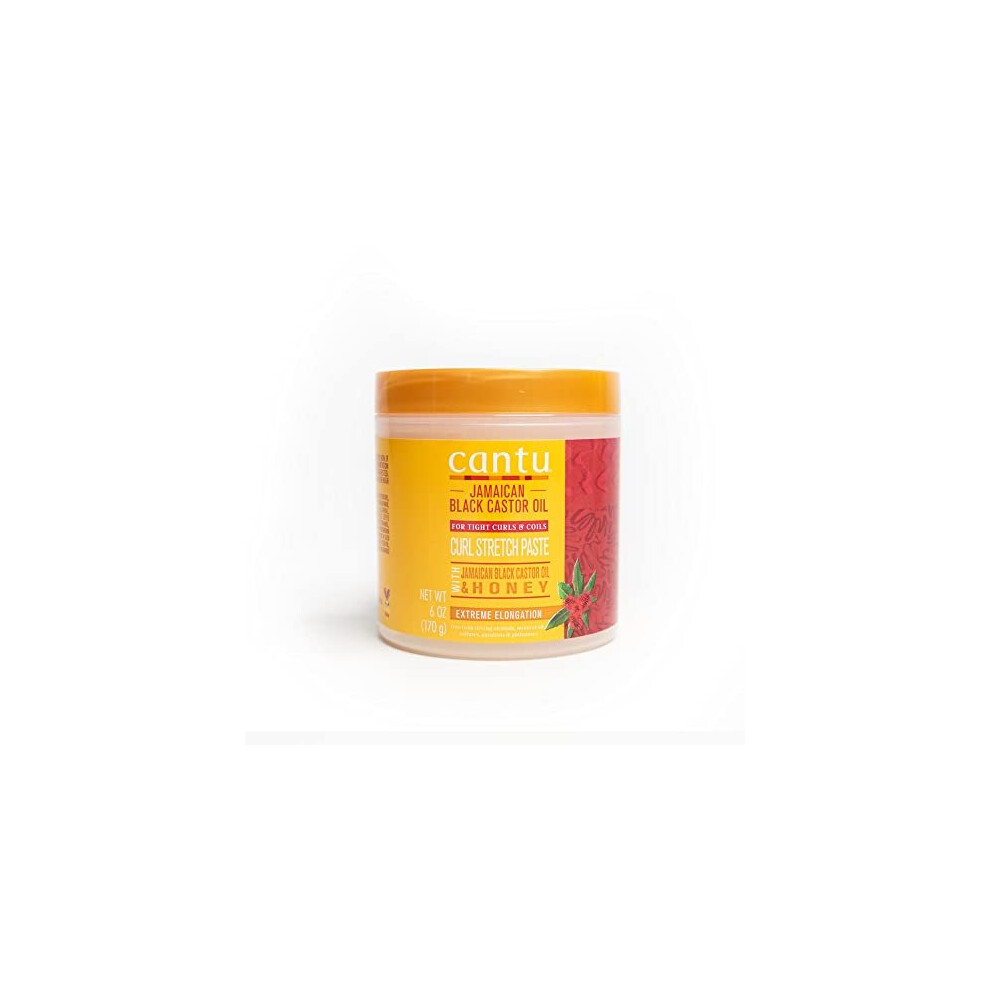 Cantu Jamaican Black Castrol Oil Curl Stretch Paste With Honey 6 Oz