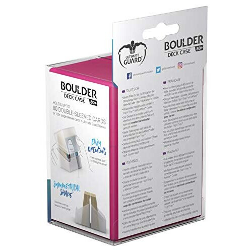 Ultimate Guard Boulder 80 Deck Case Rhodonite - Jigsaw Puzzle 1
