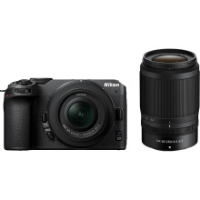 Obsah: Nikon Z30 bezzrkadlový fotoaparát s objektívmi 16-50 mm a 50-250 mm