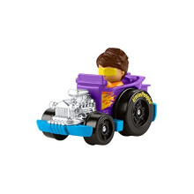 Fisher-Price Little People Wheelies Hot Rod - GMJ23 ~ Lila och Blå Samlarbil