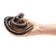 folkmanis Pluche handpop mini slang 13 cm
