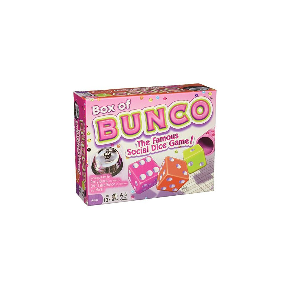 Continuum Games - Box of Bunco Game, Multicolored Dice