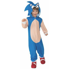 Rubies Jungen Sonic    bergro   es Jumpsuit-Kost   m, wie abgebildet, Large US