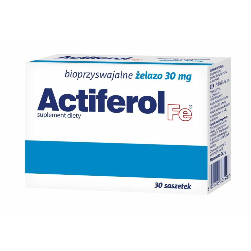 ACTIFEROL FE 30mg iron - 30sachets