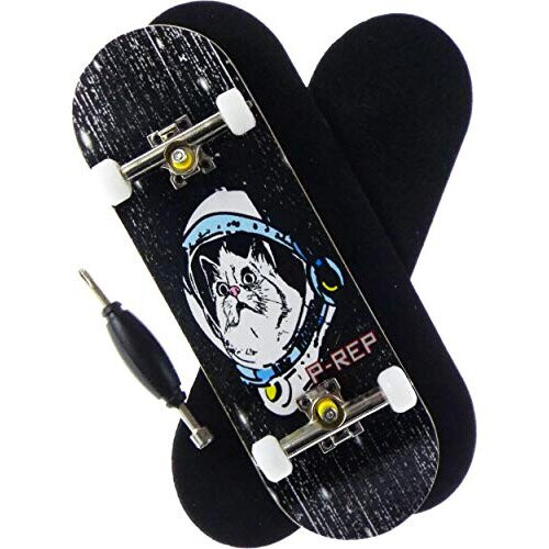 P-REP Starter Komplett Trä Fingerboard 30mm Throwback Edition (Space Cat)