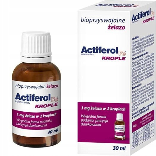 ACTIFEROL FE iron drops - 30ml