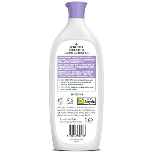 Ecover Ecover - Hand Soap Refill - Lavender & Aloe Vera - 1L 1
