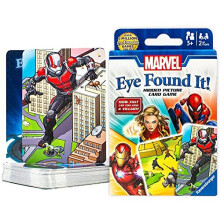 Ravensburger Marvel Eye Found It-kortspel – Ett engagerande familjespel med gömda objekt för barn och vuxna som utvecklar viktiga färdigheter