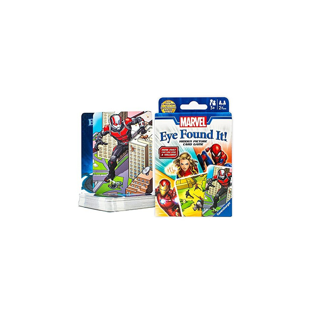 Ravensburger Marvel Eye Found It Card Game for Girls & Boys Ages 3 and Up - A Fun Family Game You\'ll Want to Play Again and Again