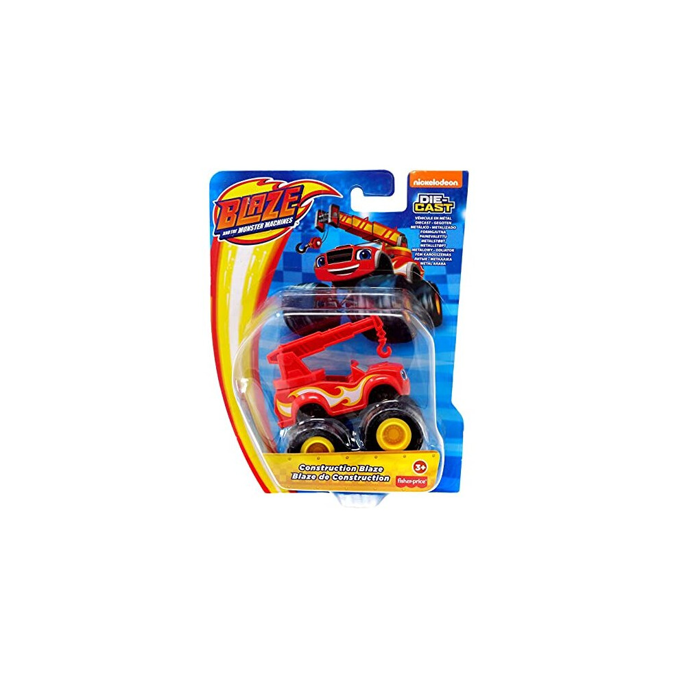 Blaze And The Monster Machines Fisher Price Blaze & The Monster Machines Construction Blaze Diecast Car