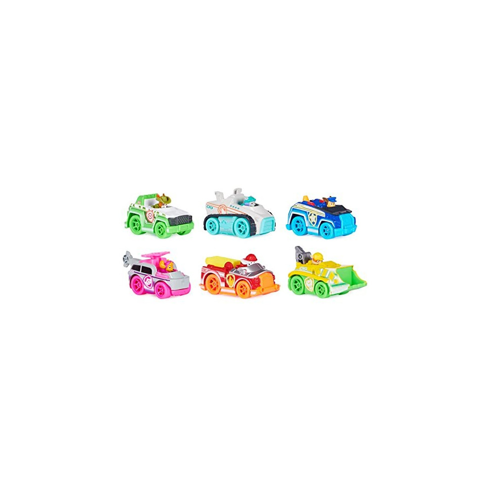 Paw Patrol Diecast Neon Gift Pack Vehicles